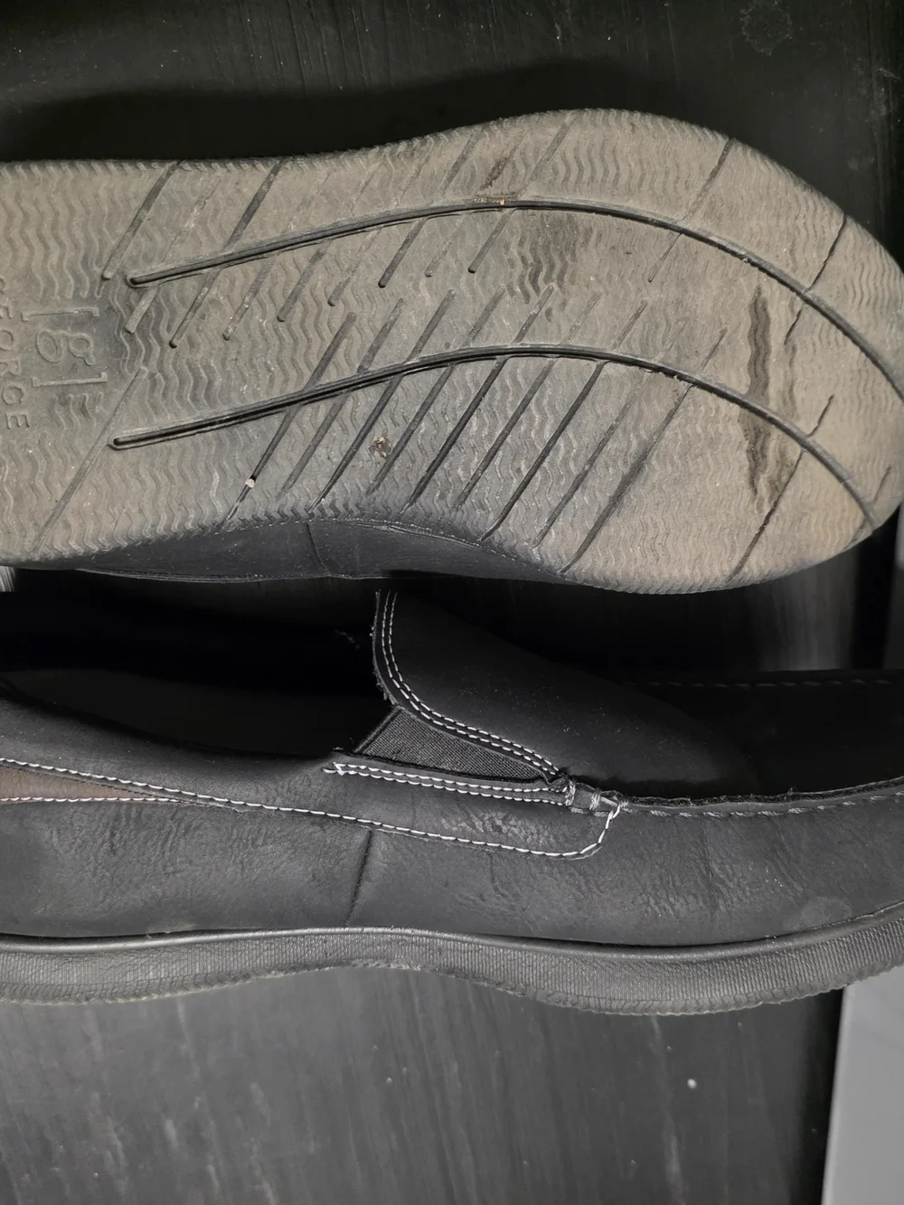 George comfortable black