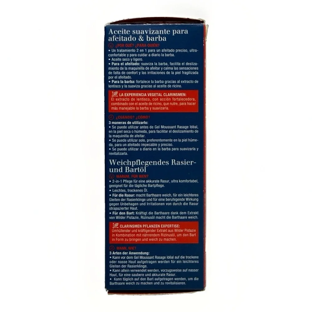 Clarins men shave
