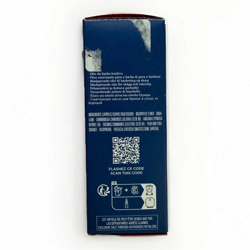 Clarins men shave