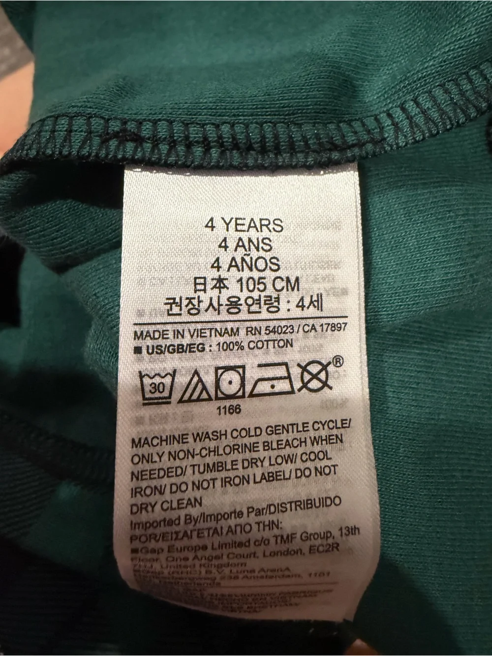 GAP soft green