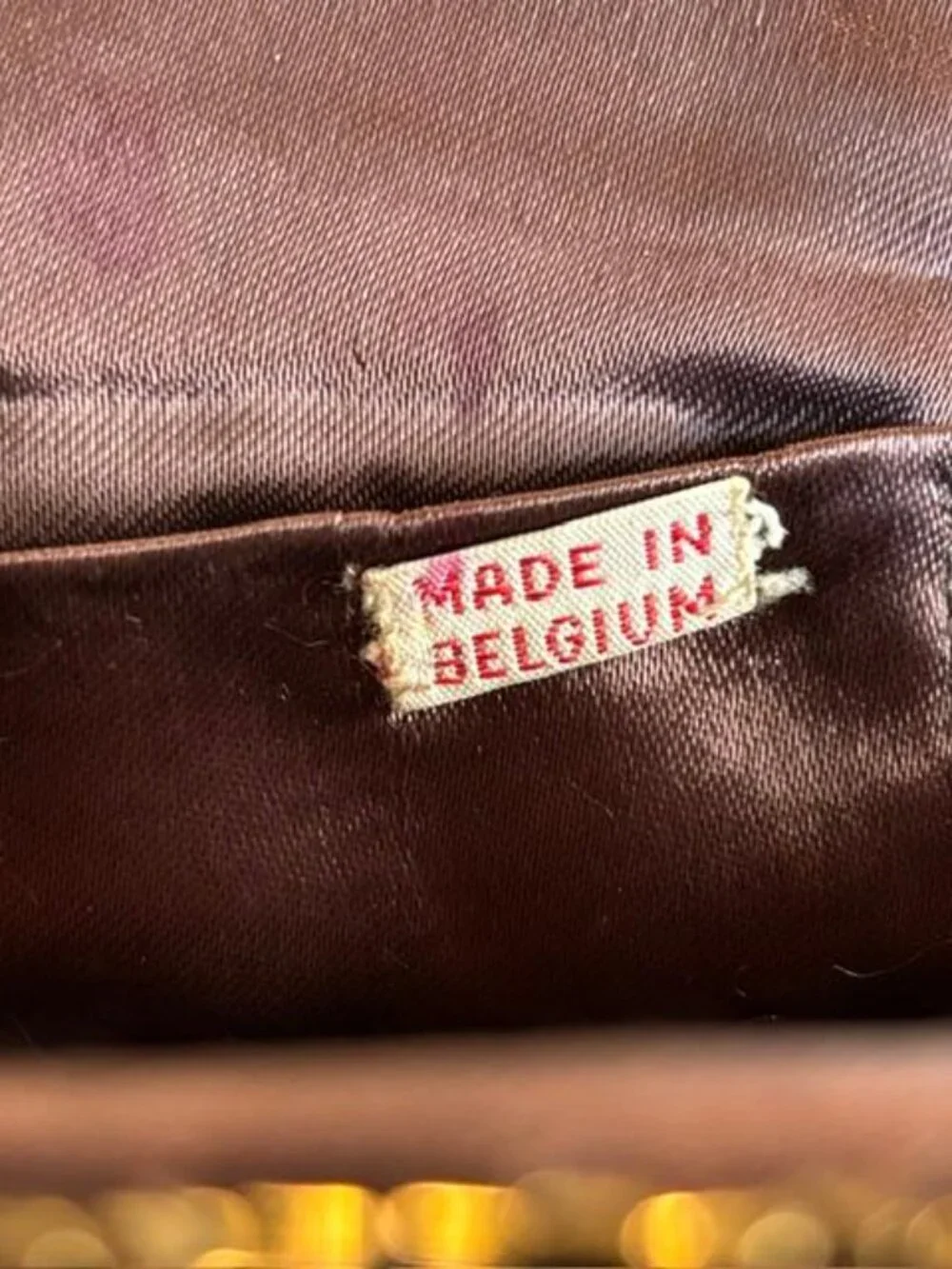 Made in Belgium this vintage