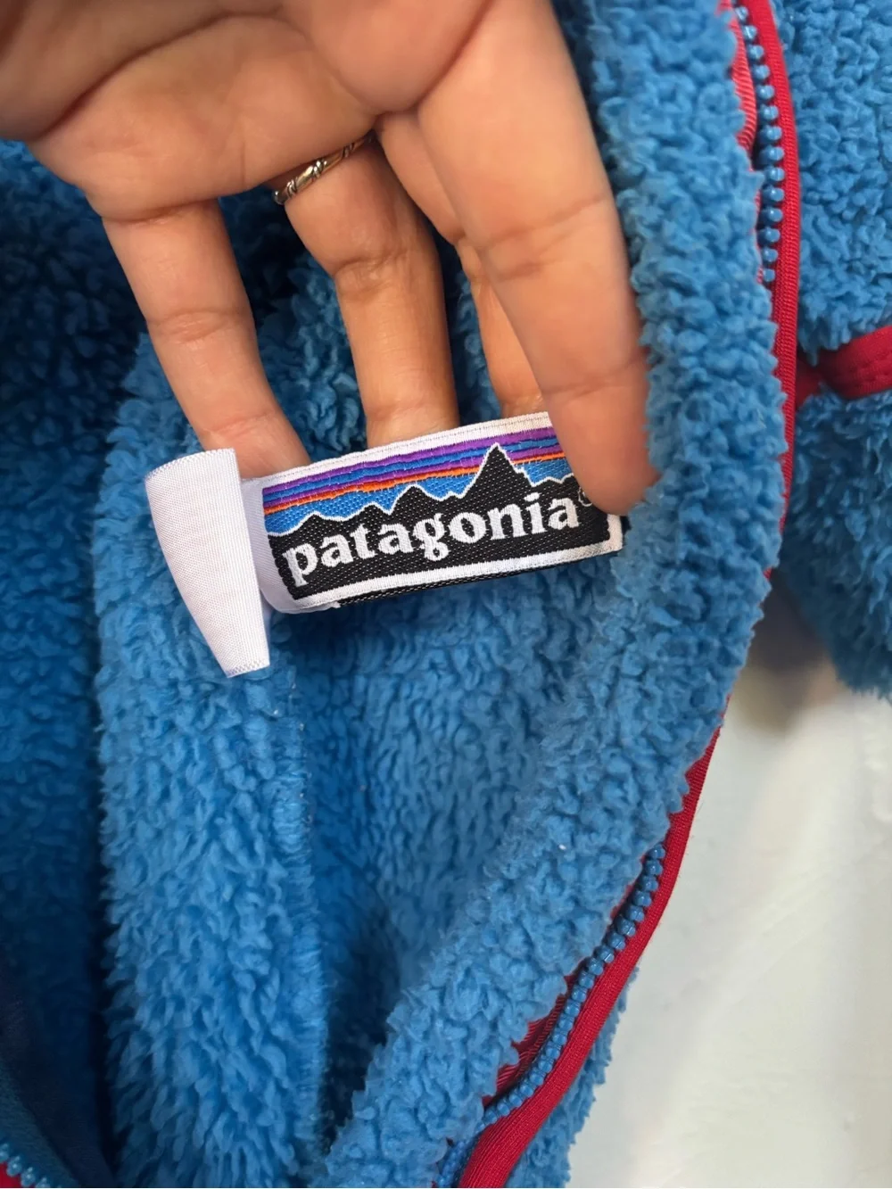 Patagonia fleece bunting