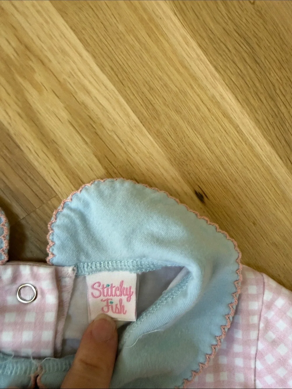 Stitchy Fish sweet pink