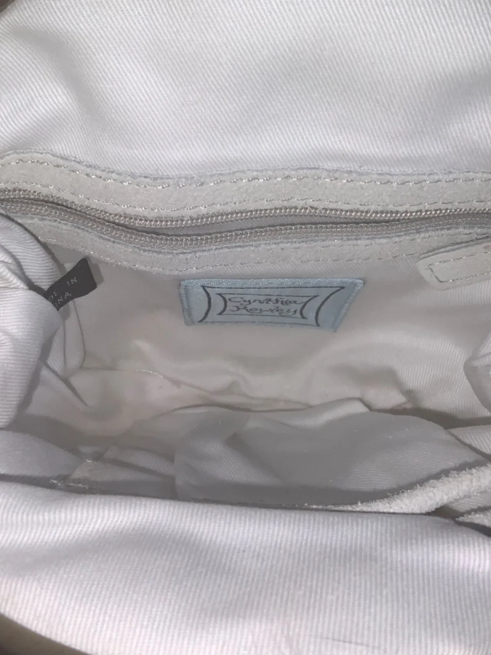 Cynthia Rowley plush white