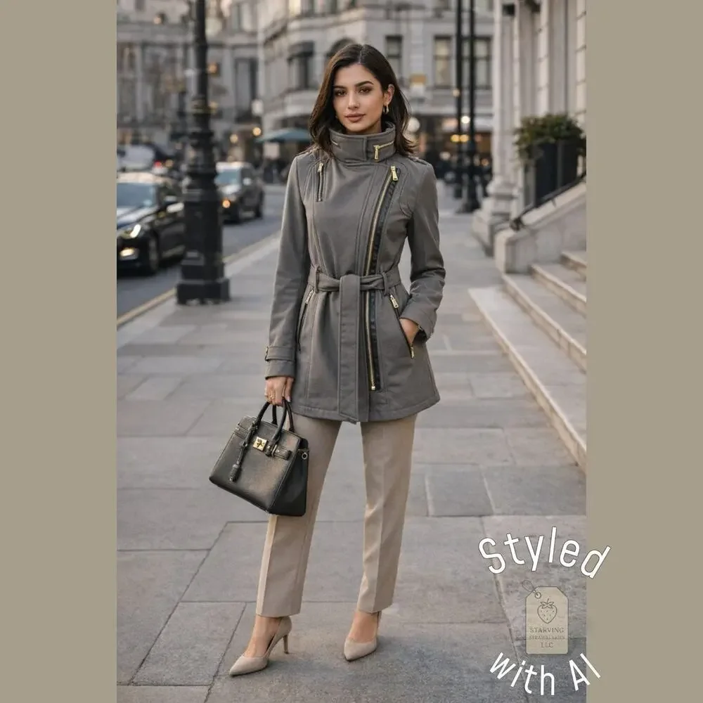 Michael Kors charcoal gray