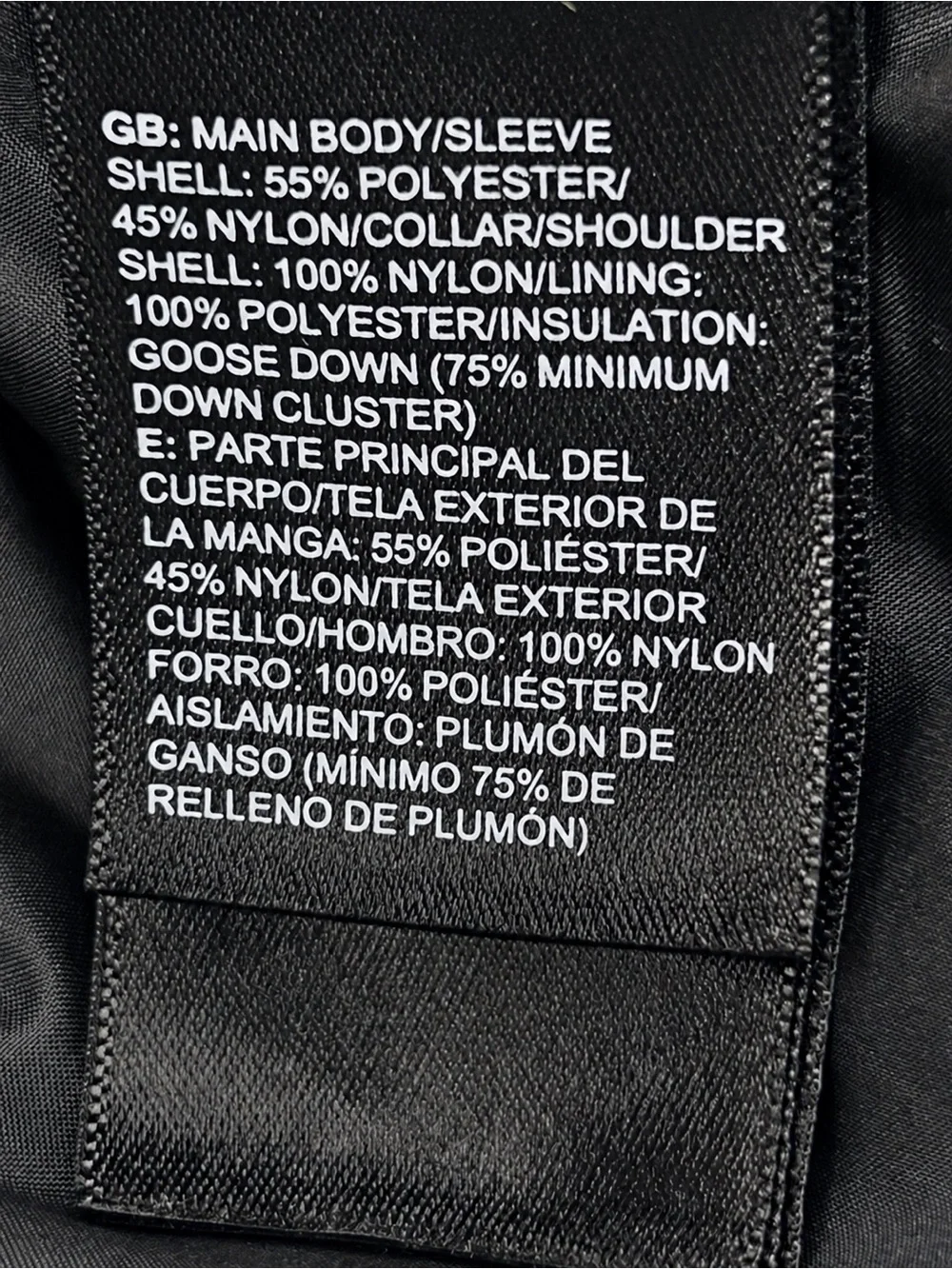 The North Face high loft noted