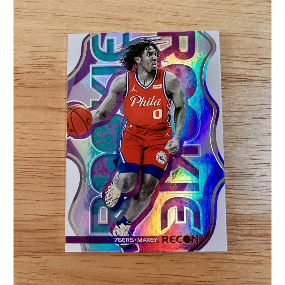 2020-21 Panini Recon Rookie Recon Tyrese Maxey #12 RC