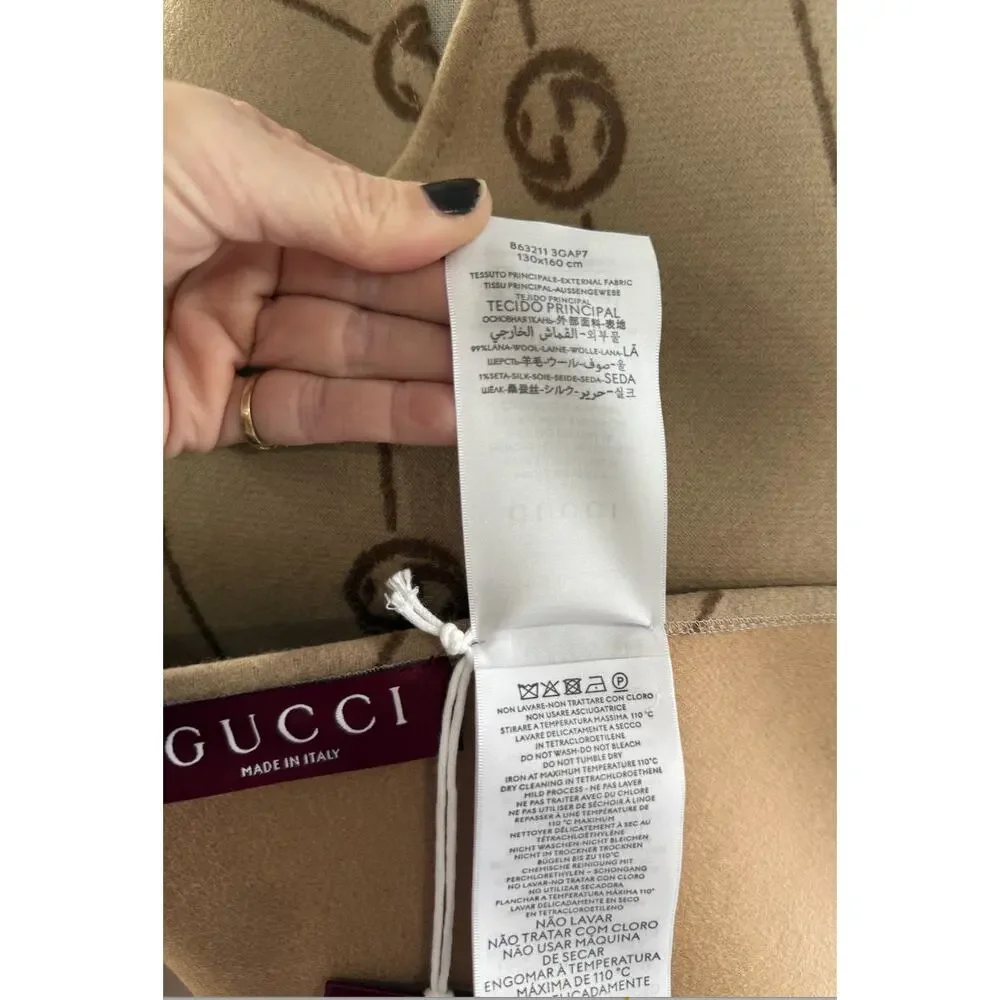 Gucci during oversized open