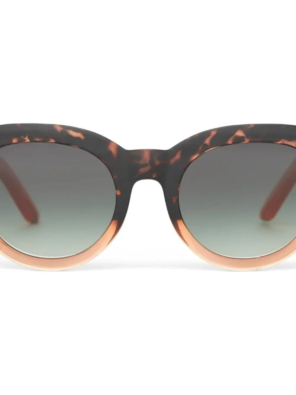 Women's Florentin Round Sunglasses - Stylish UV Protection in Blonde Tort Design