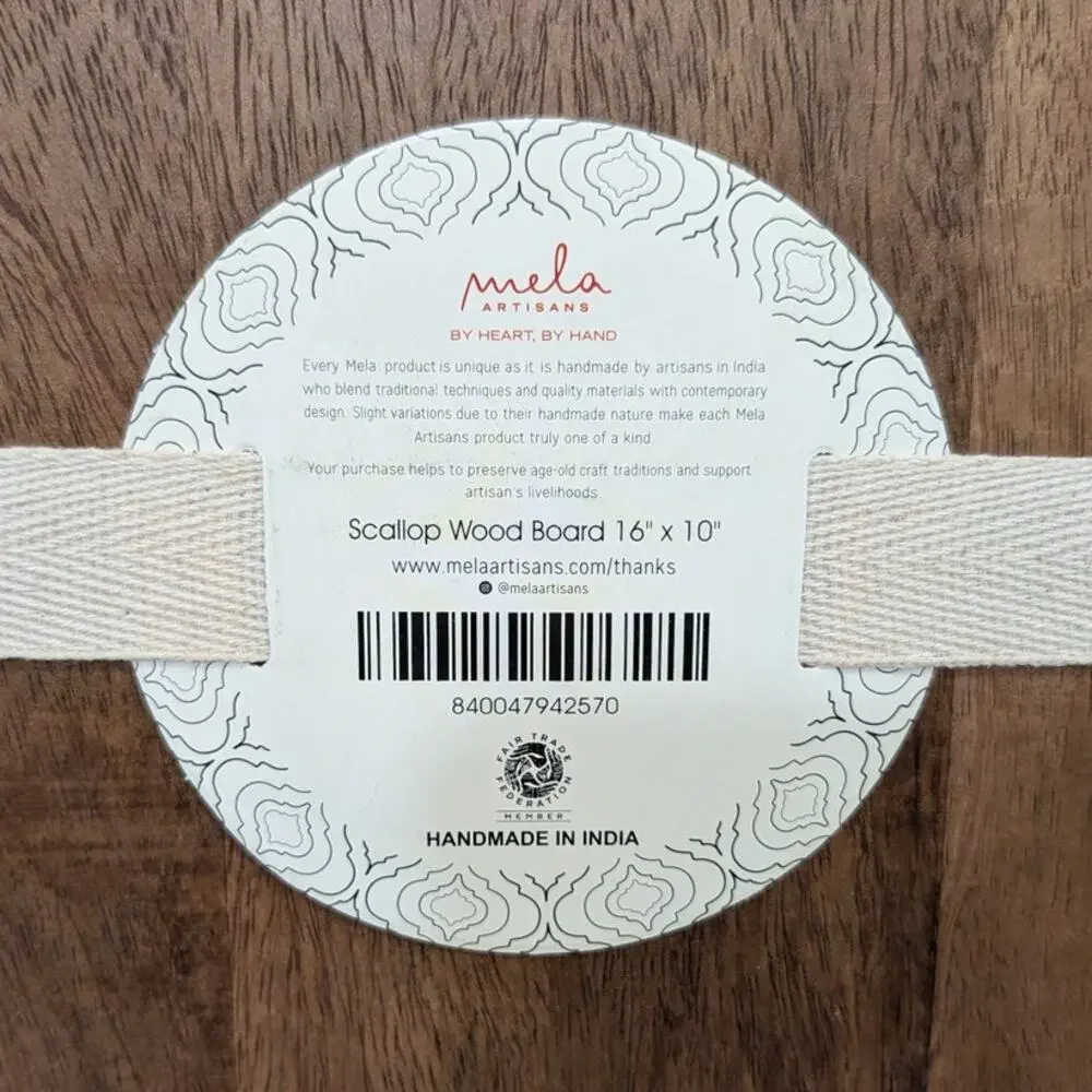 Mela artisans scalloped