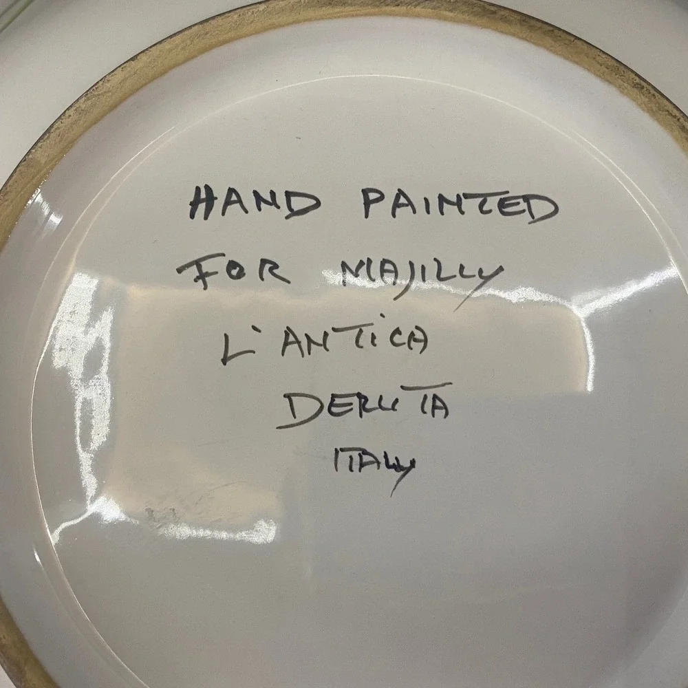 LAntica Deruta hand painted