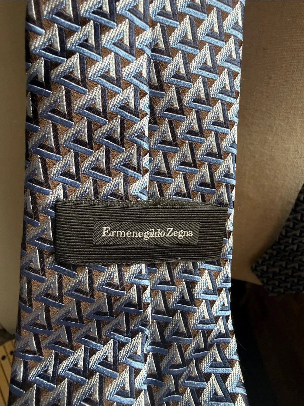 Ermenegildo Zegna silk tie