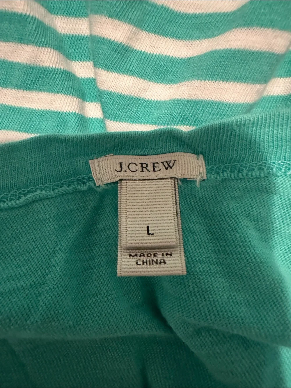 J. Crew soft striped