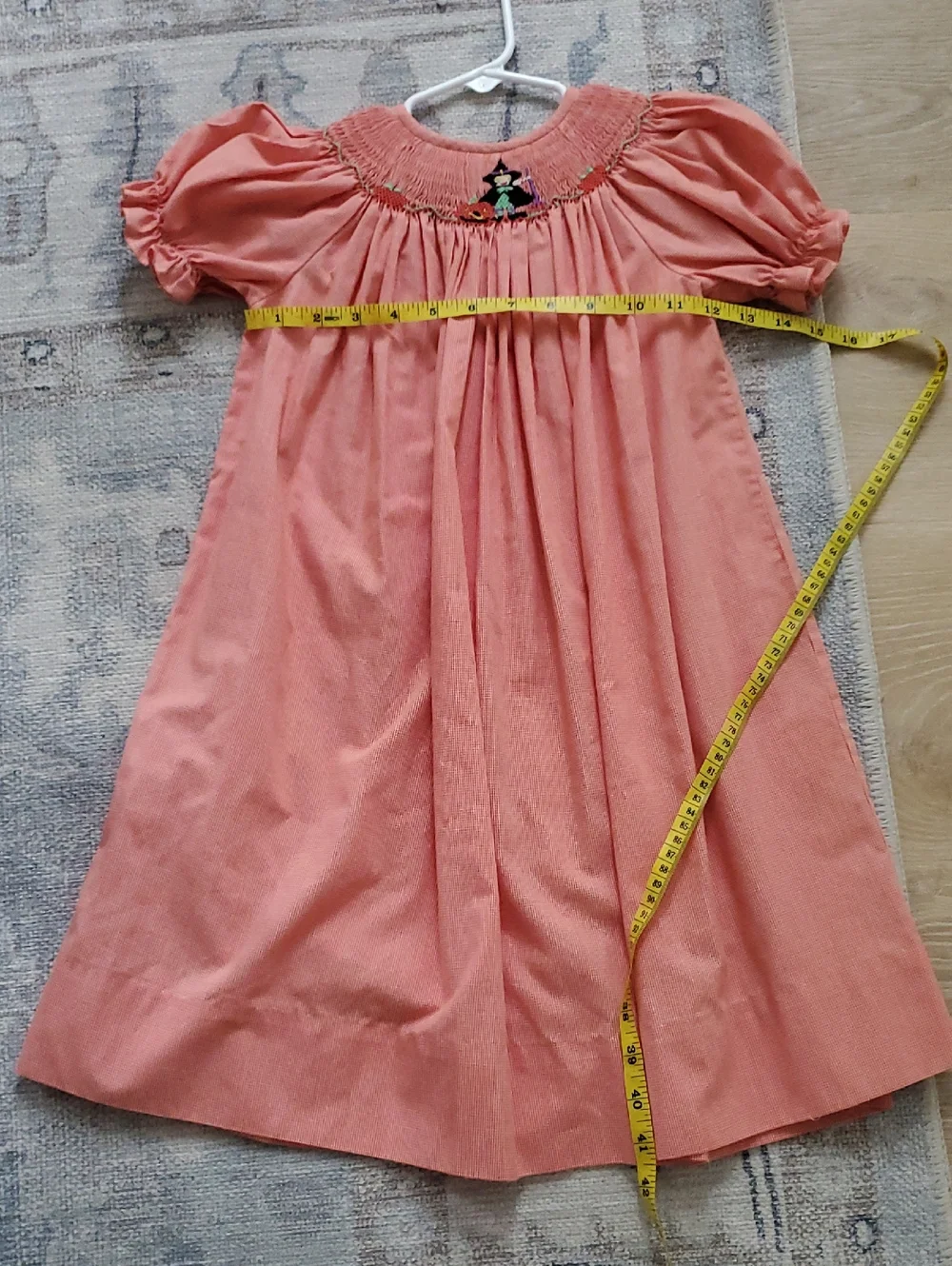 Amanda Remembered smocked bishop hand