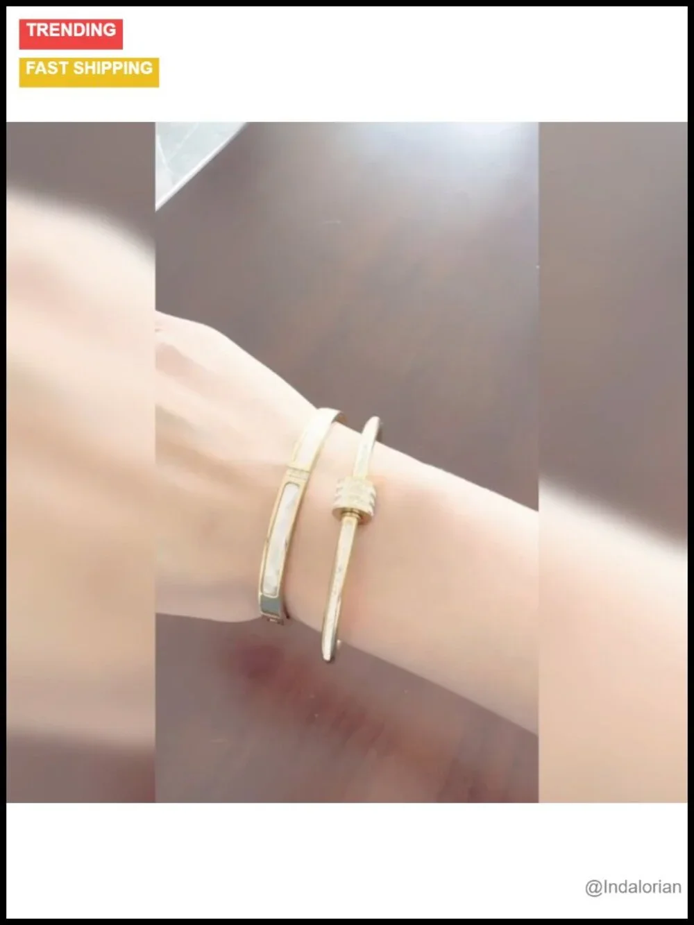 N/A gold bangle
