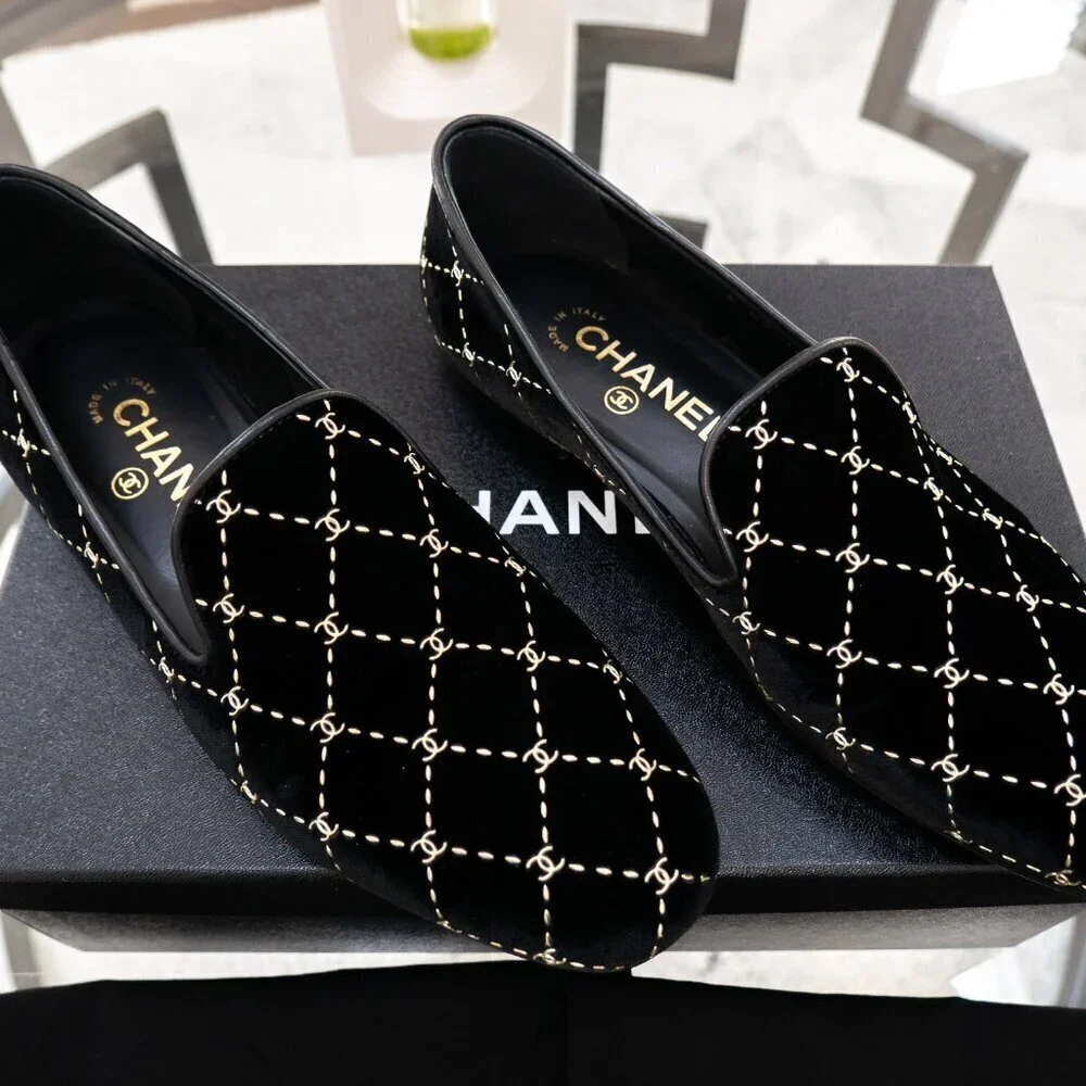 CHANEL these moccasin