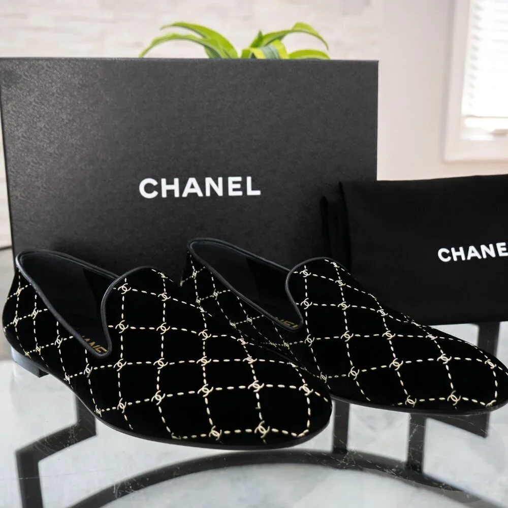 CHANEL these moccasin