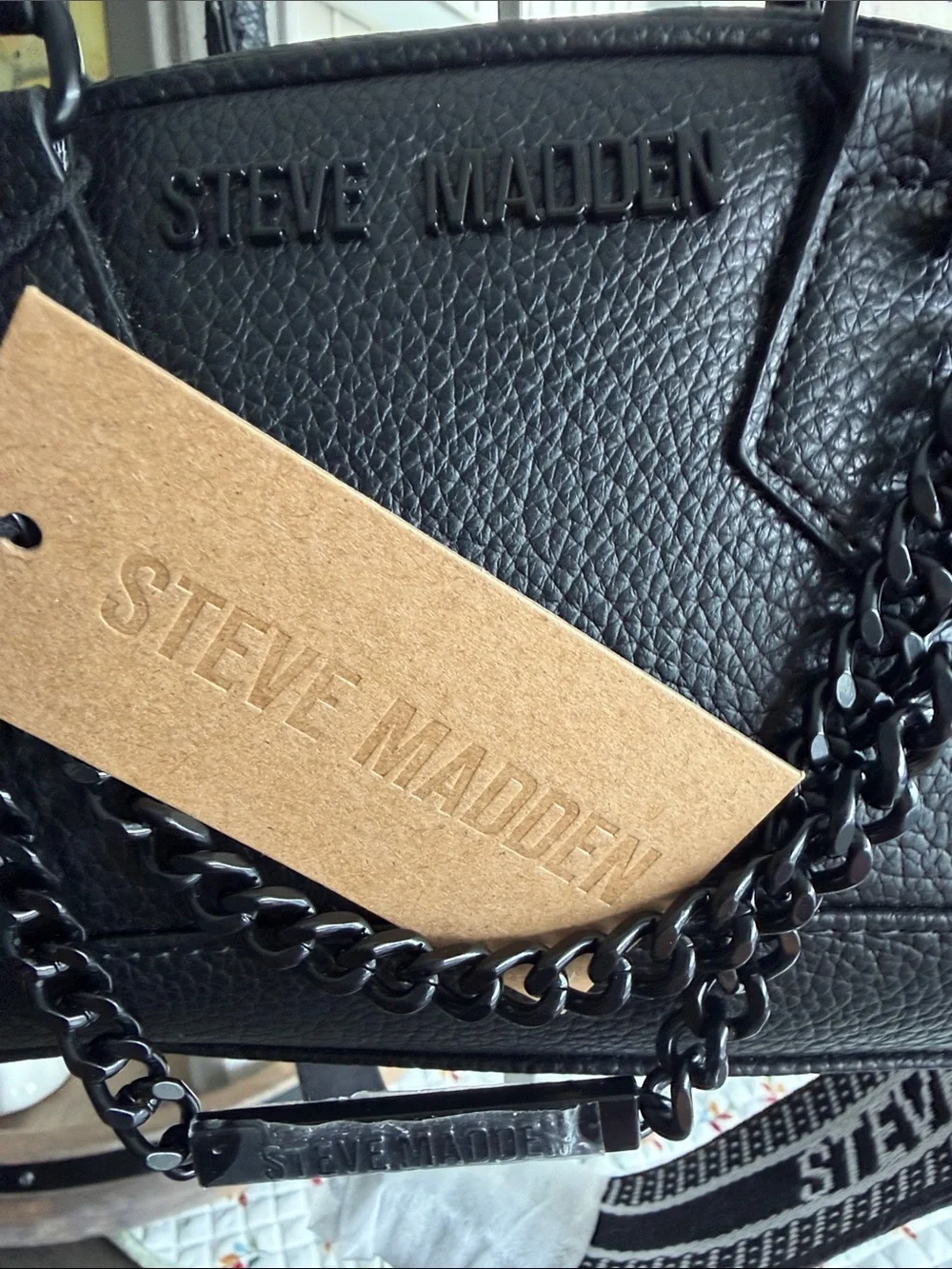 Steve Madden structured dome