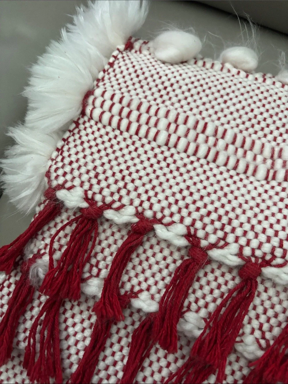 Source Unknown woven faux