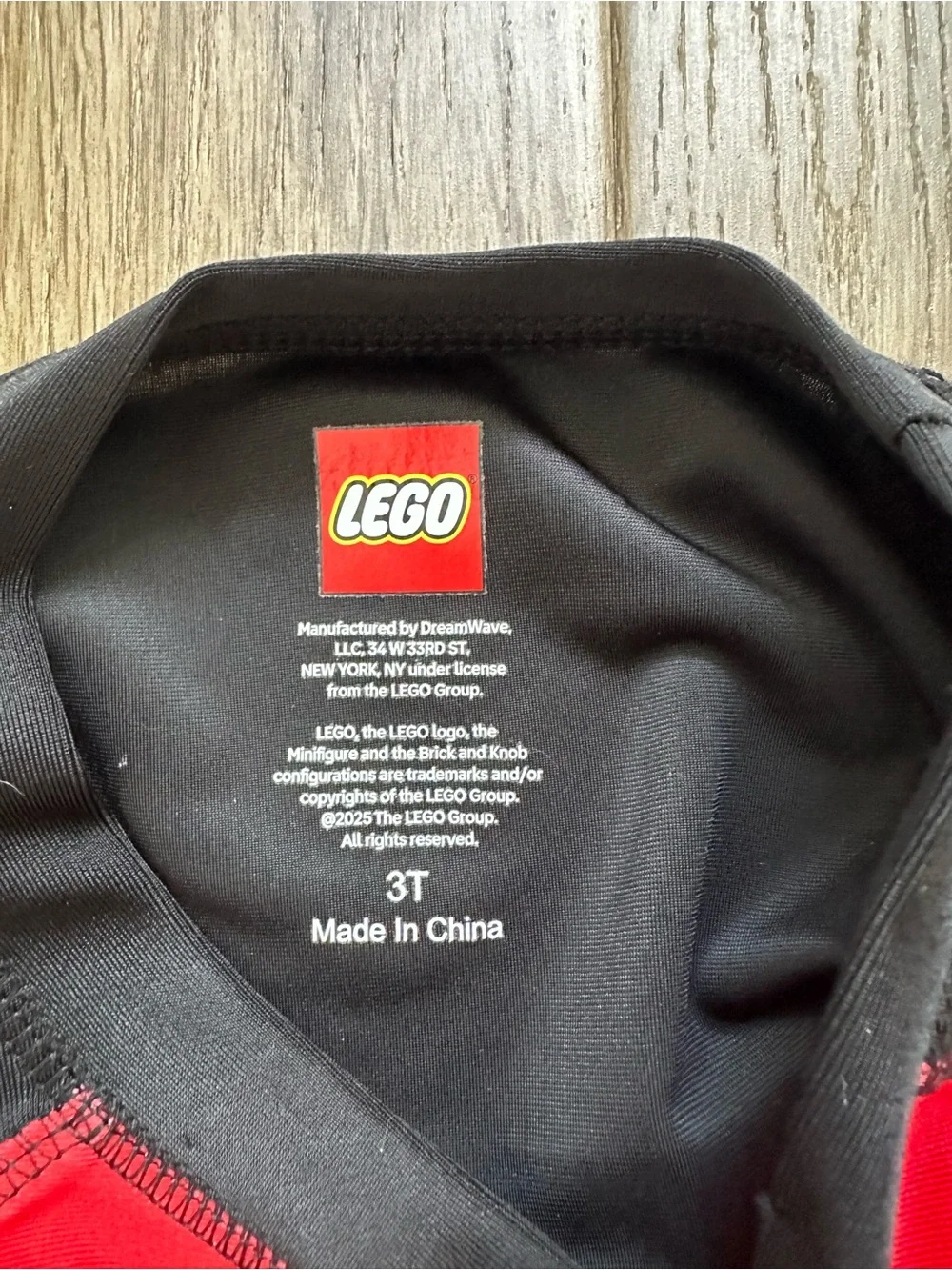 Lego waist rash sea