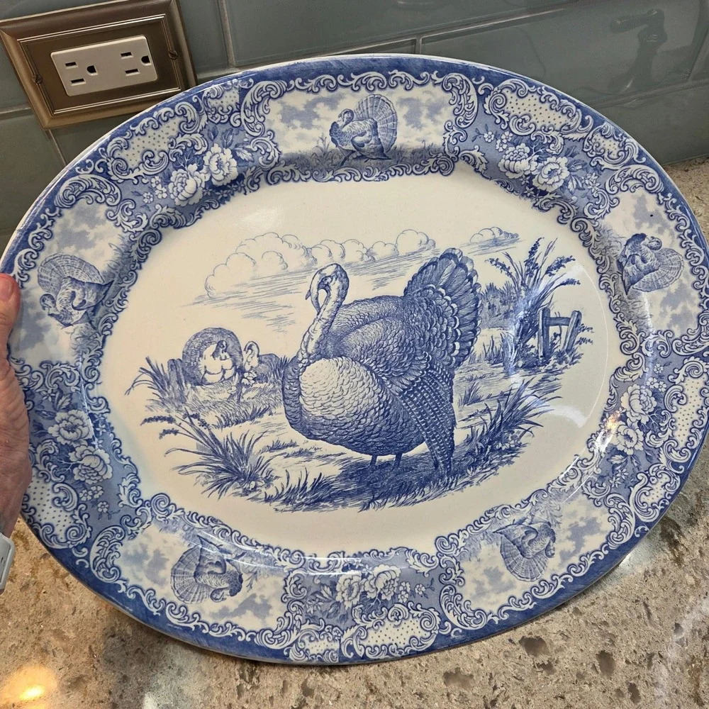 N/A blue white