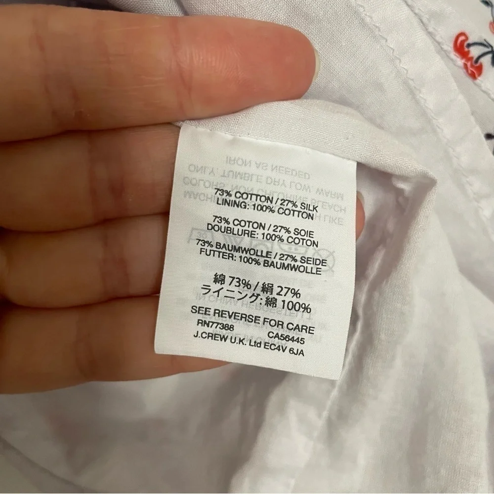 J. Crew crew silk