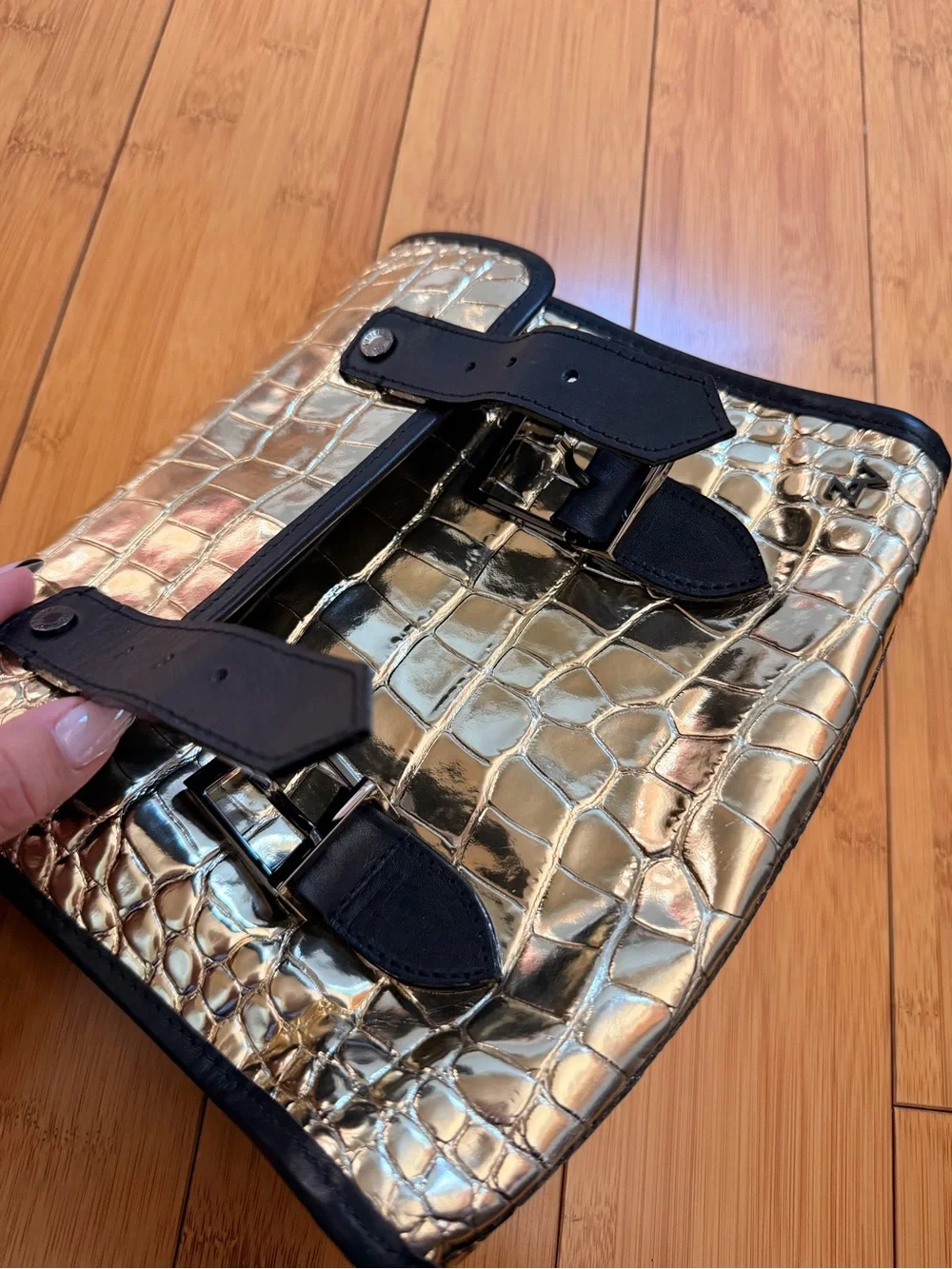 zadig voltaire deluxe stylish gold