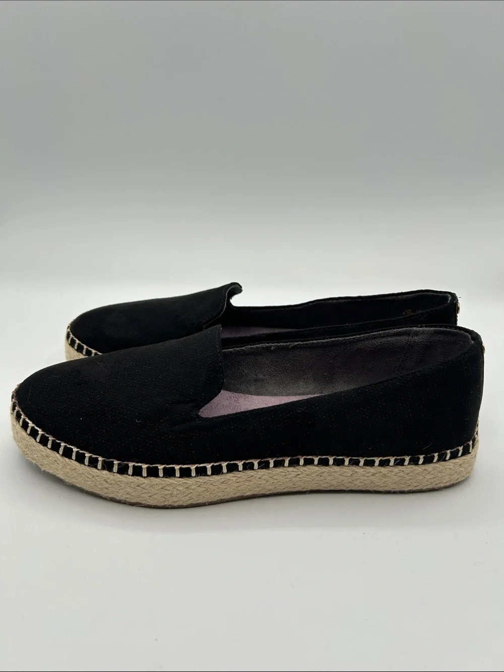 Dr. Scholls black canvas