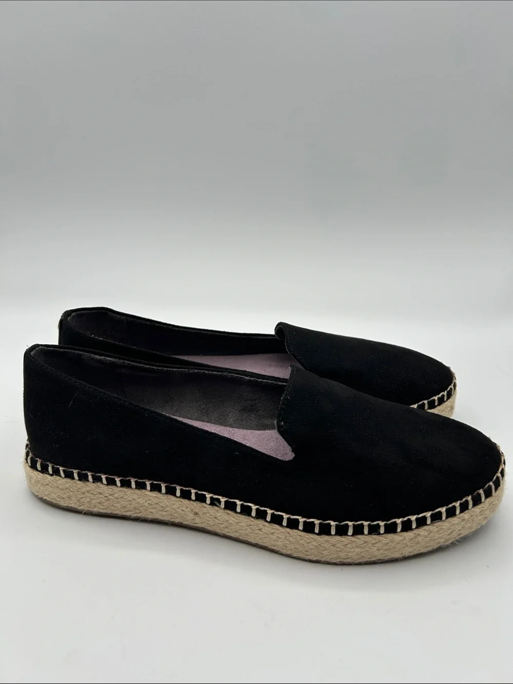 Dr. Scholls black canvas