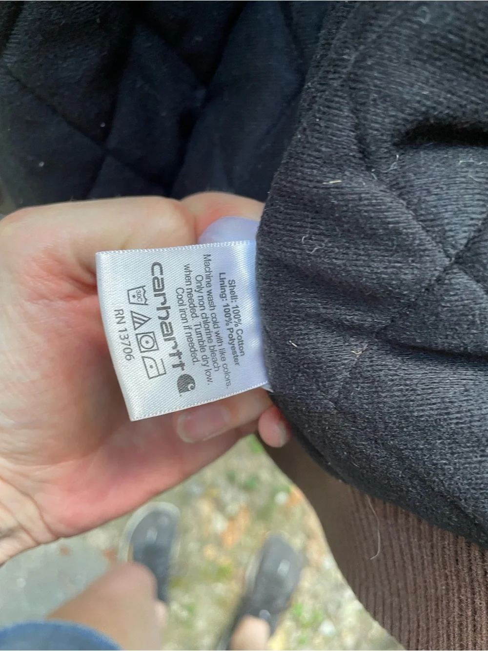 Carhartt small back