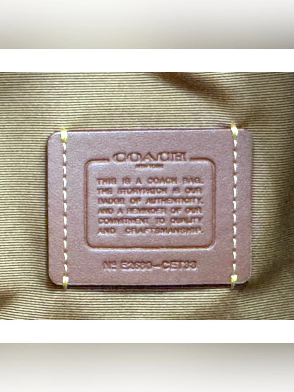 Coach 75 details