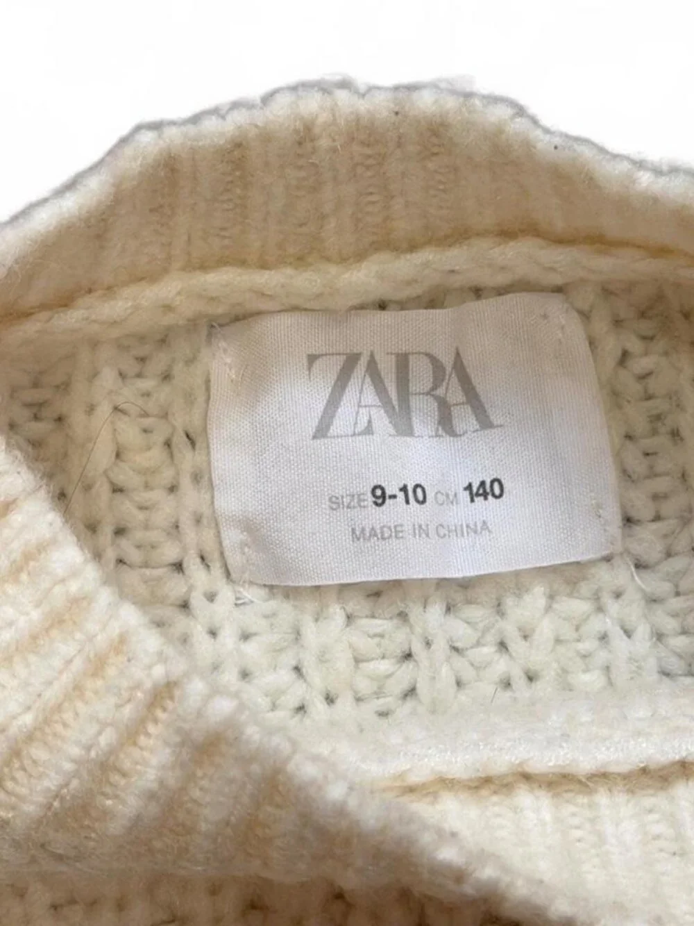 Zara girls cream