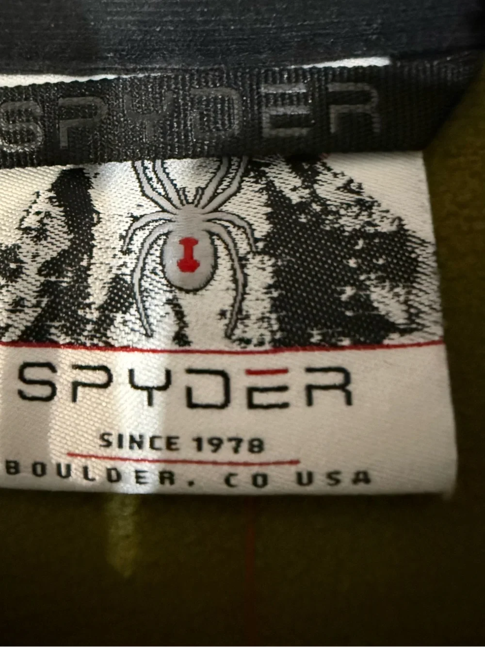 Spyder men’s pullover p2p