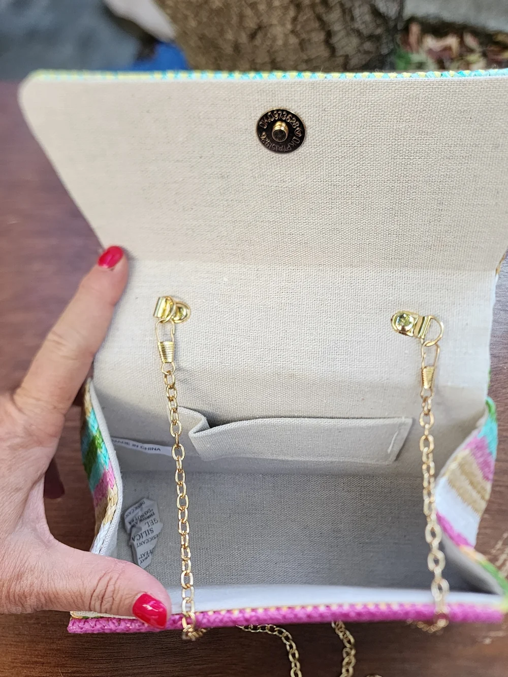 Alessia Bianchi chevron chain no