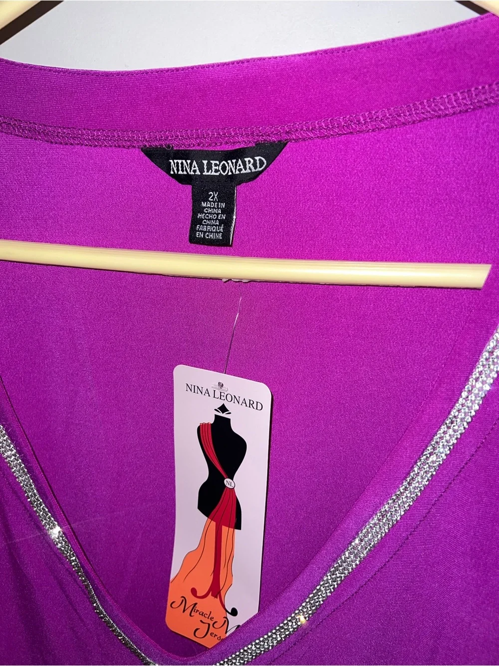Nina Leonard women’s size