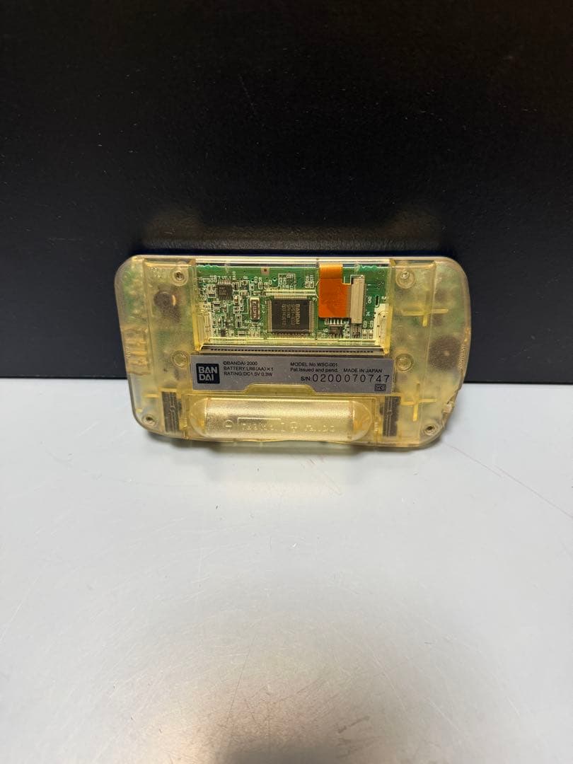 wonderswan <br>returns crystal