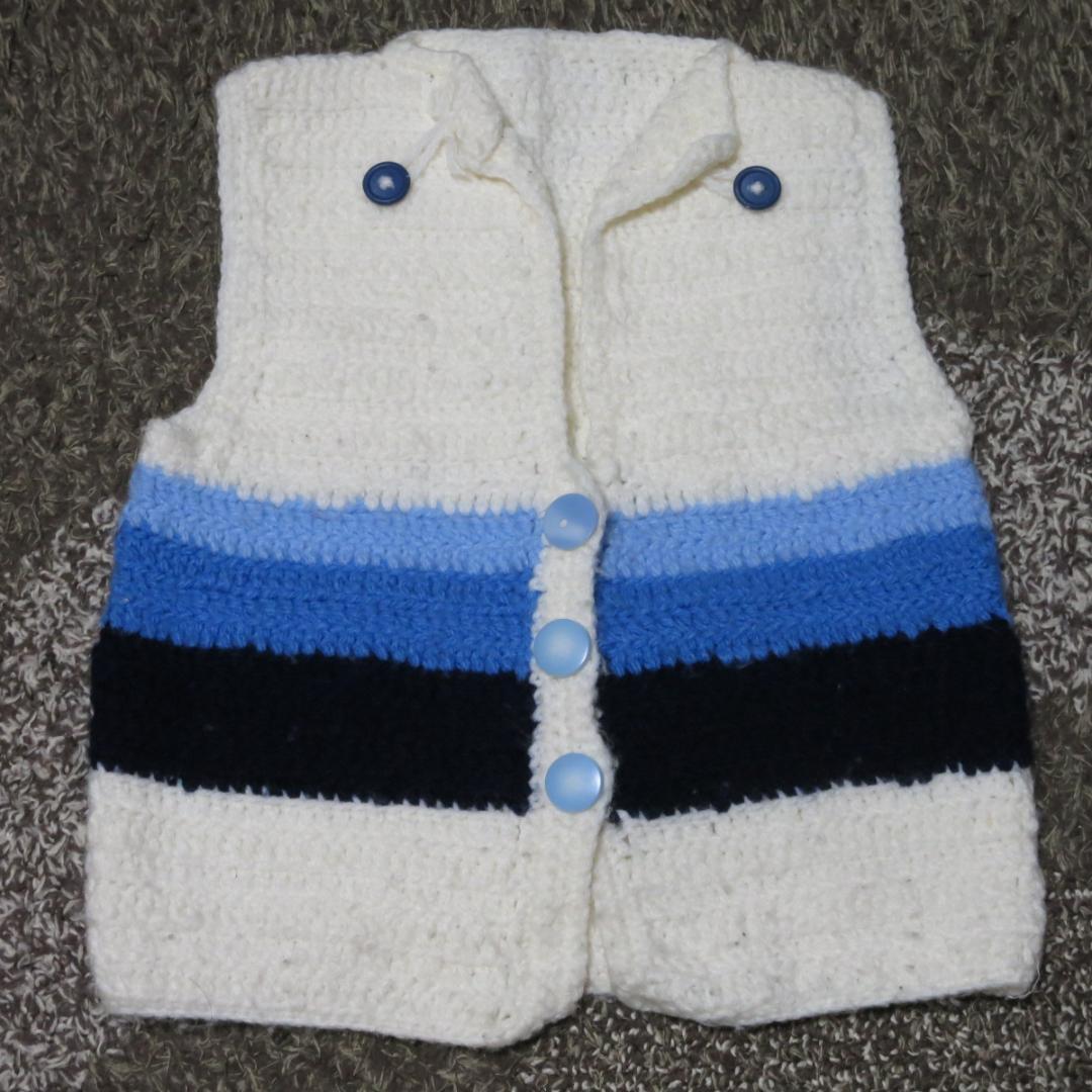 Hand-knitted Vest