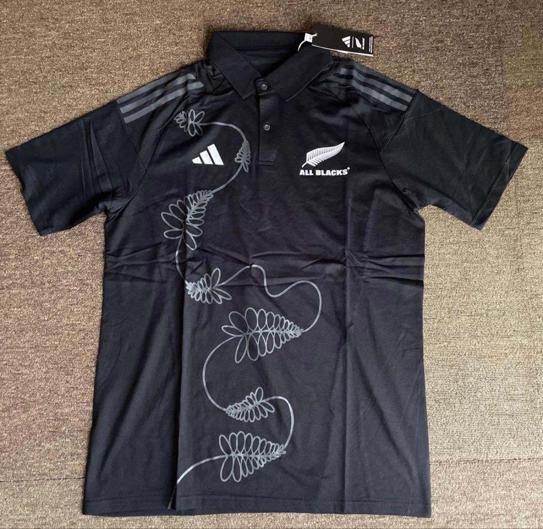 ALL BLACKS Rugby Polo Shirt