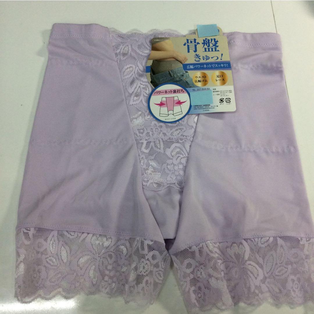 [P601] Pelvis Tightening! Slimming Shorts☆[L☆Rairaku] Smooth Touch 1-Length