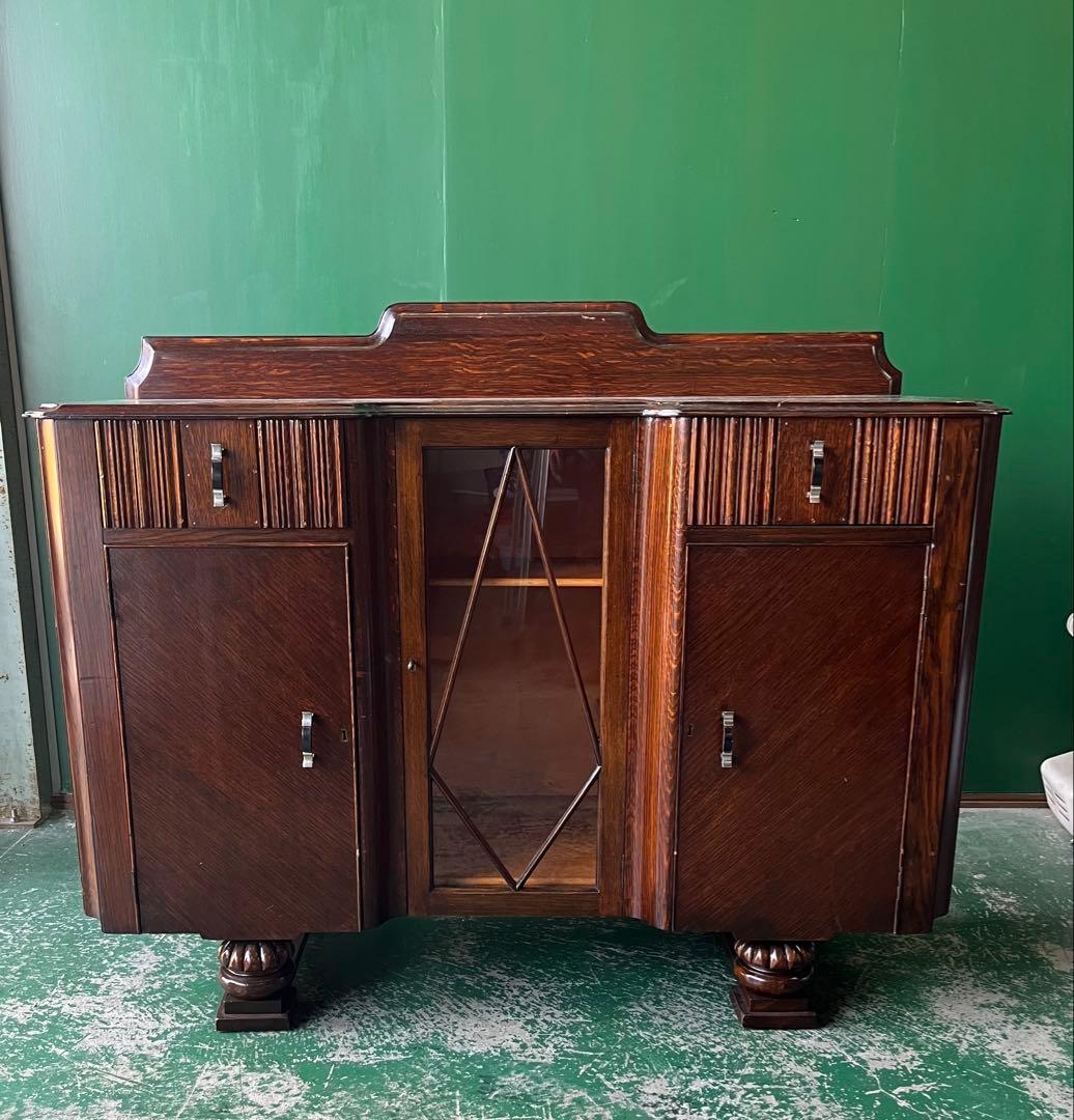 Art Deco Sideboard Cabinet Antique Interior Vintage