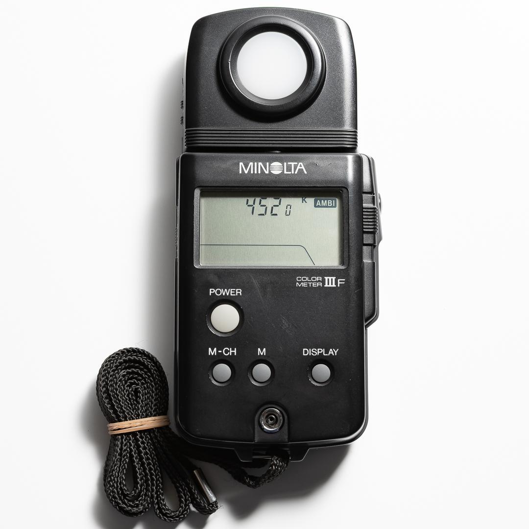 MINOLTA COLOR METER III F
