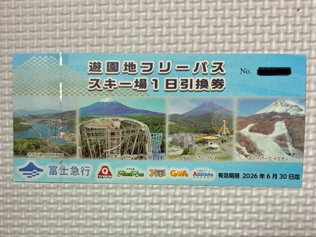 Fuji-Q Highland Amusement Park Free Pass