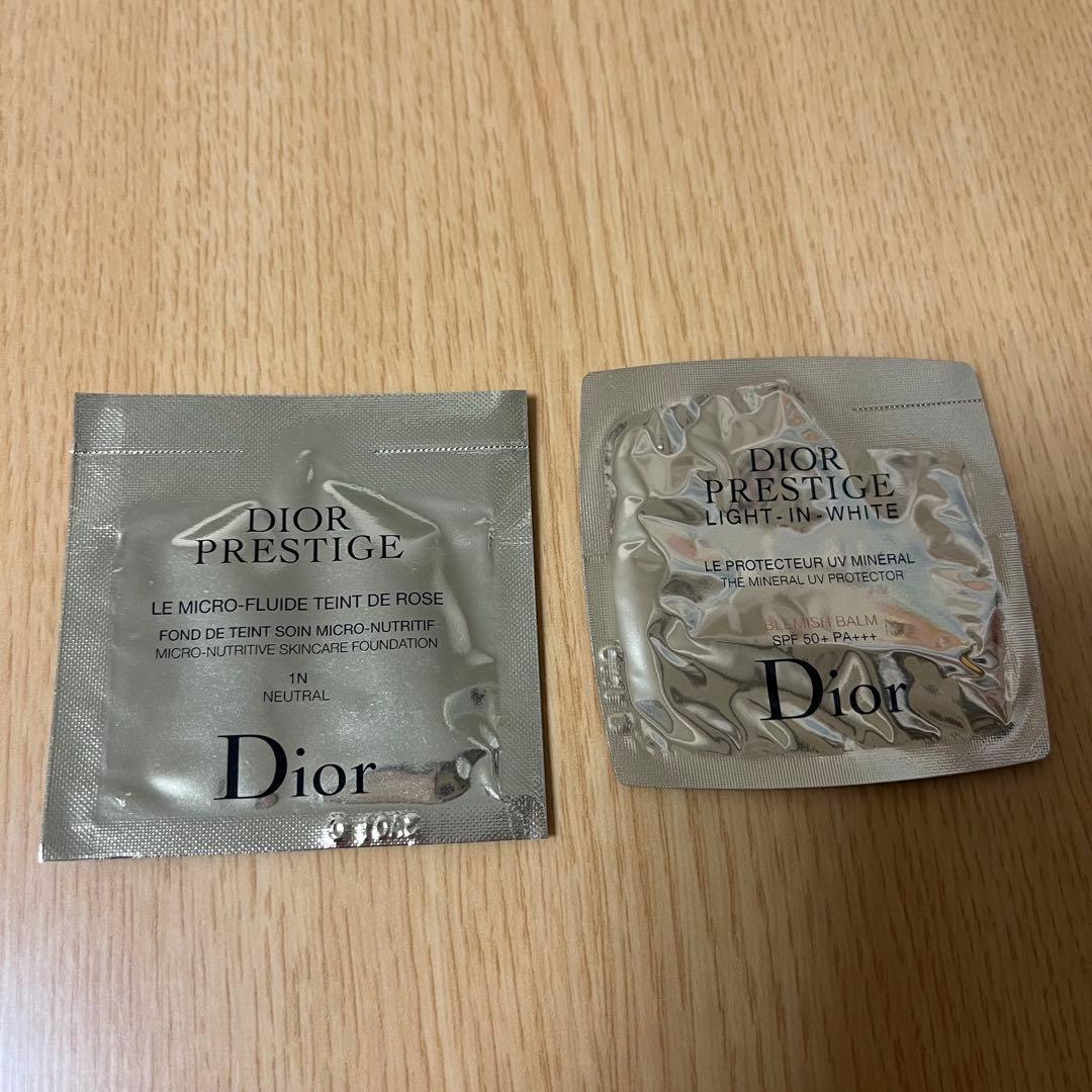 Dior Prestige Foundation & Makeup Base Sample