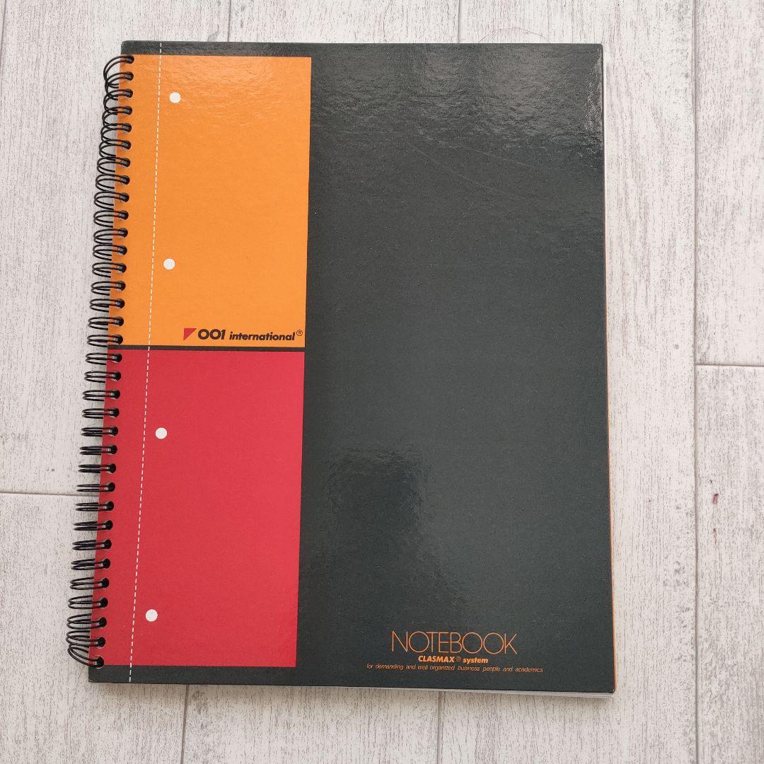 spiral notebook