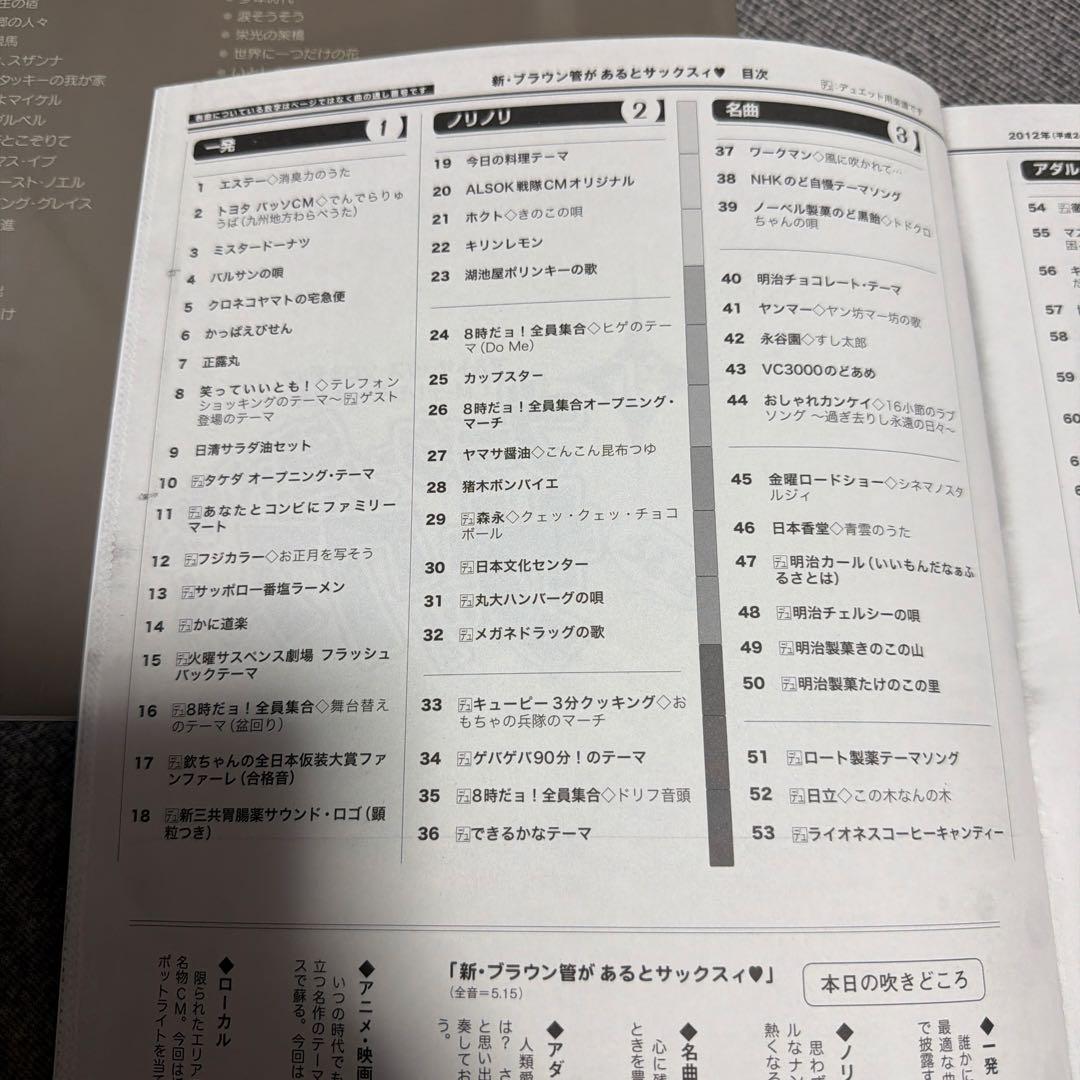 sheet music