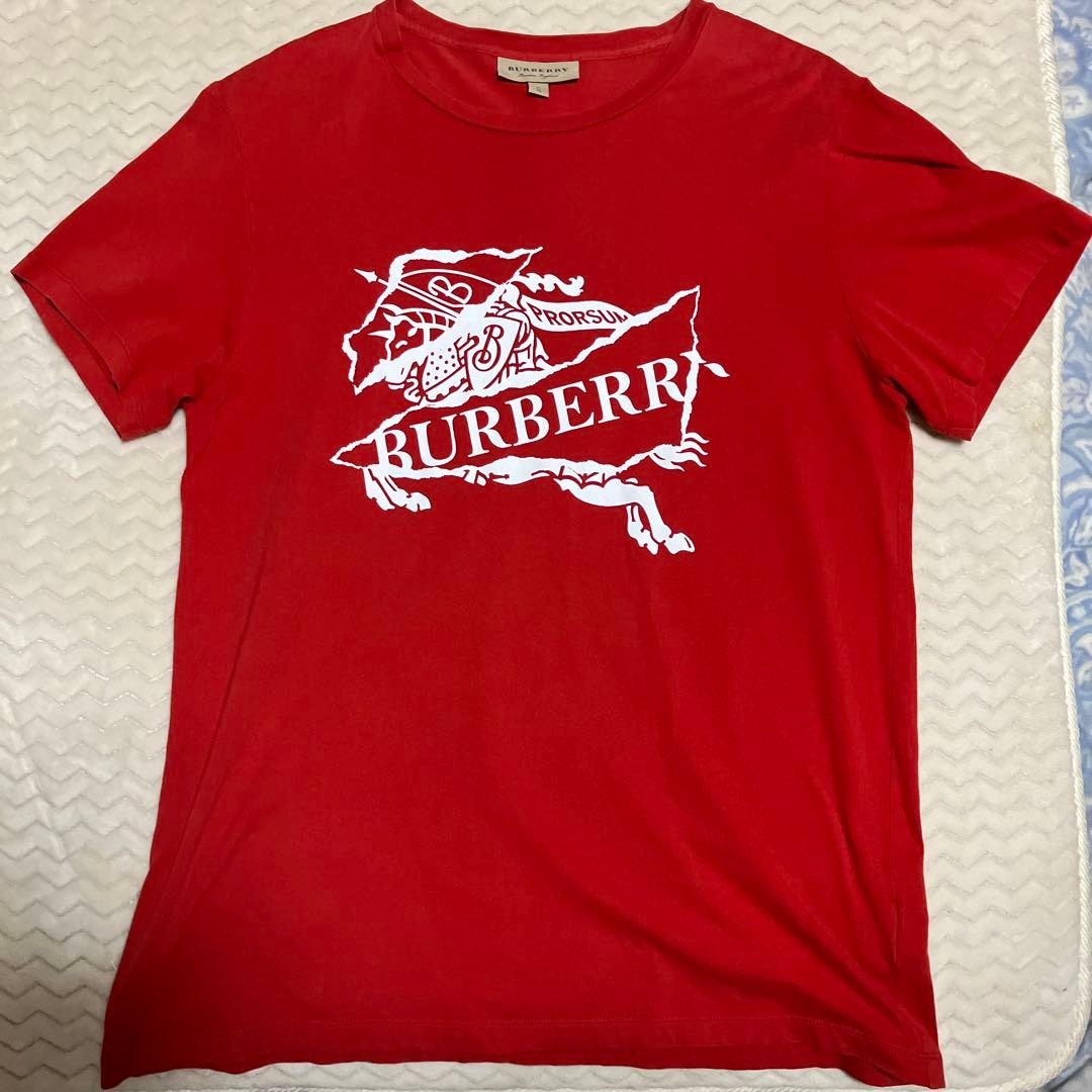 (Super Rare) Burberry London England T-shirt Top Shadow Horse