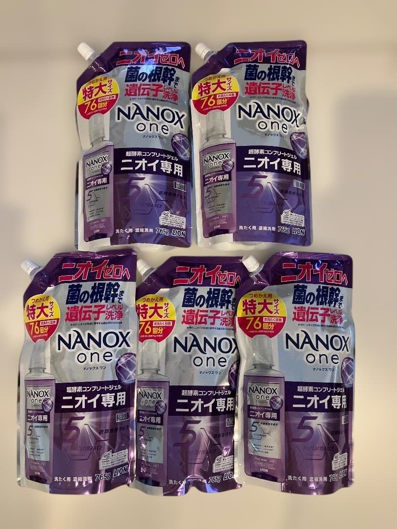 【2026 Latest】NANOX ONE Odor-Specific Refill 765g (5-Pack)