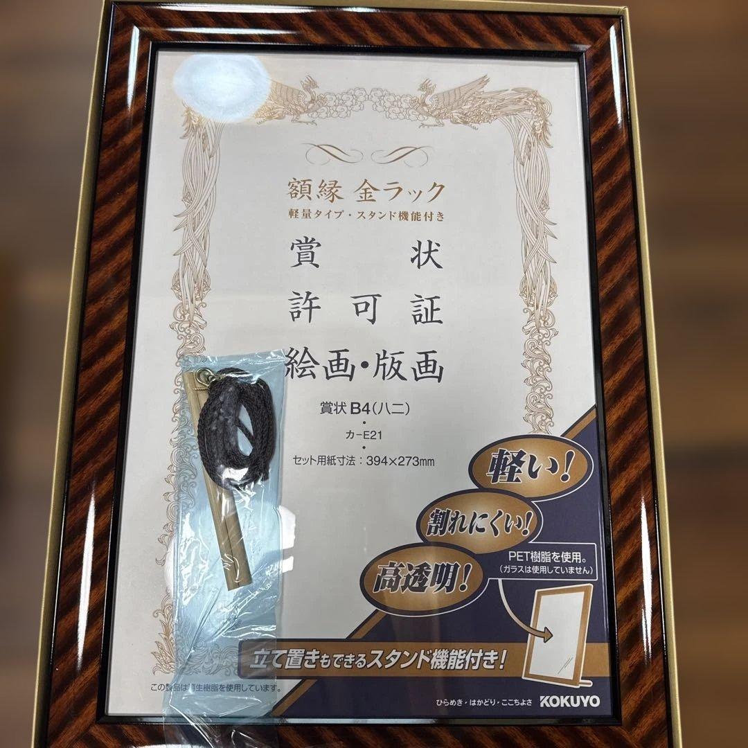 KOKUYO B4 for Certificates, Permits, Paintings, and Prints