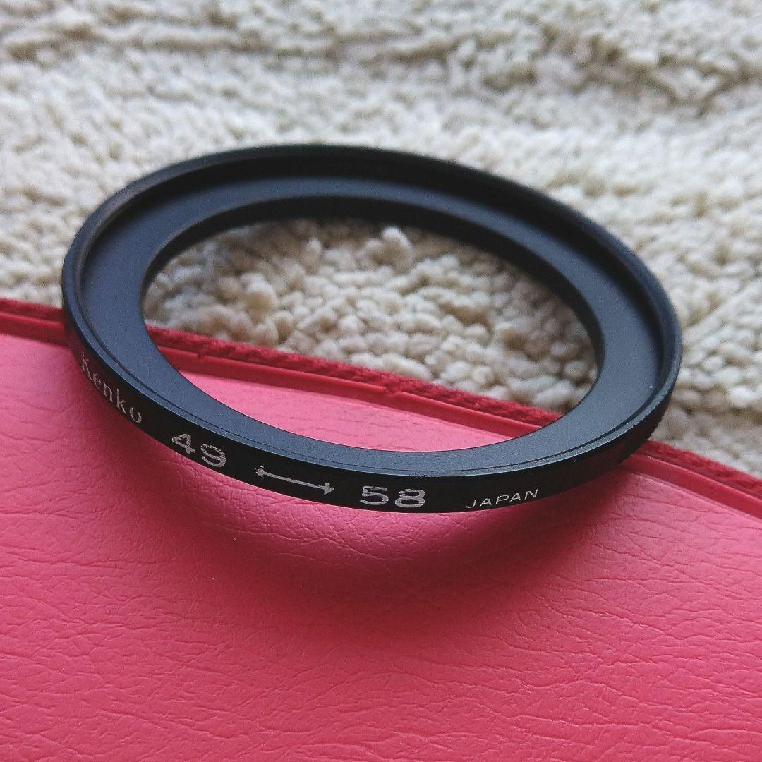 Camera Lens Filter Step-Up Ring 49-58mm