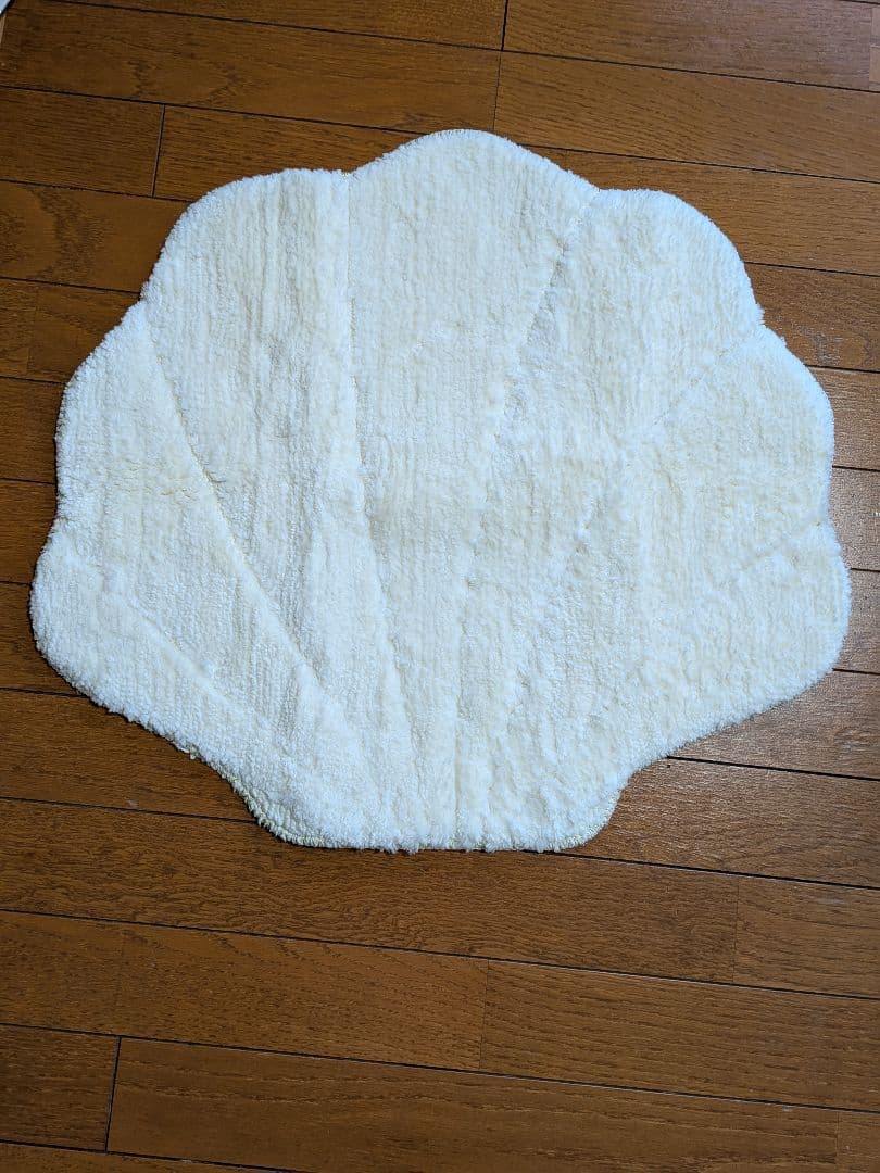 【New】NITORI Mat, Shell Shape, Bath, Toilet, Fluffy, Cozy